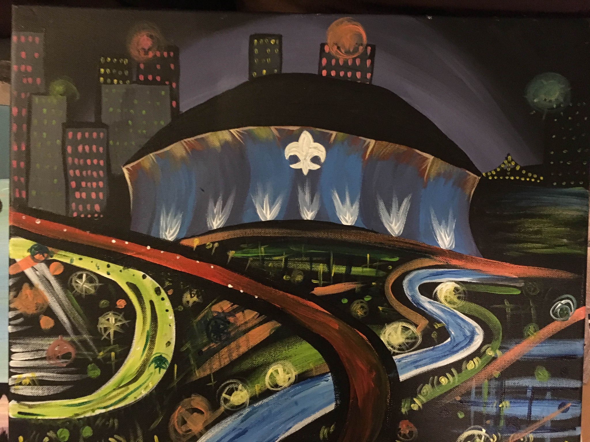 New Orleans inspired artwork